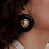 Jennifer Behr x Léanne Ansar Lili Earrings -- Black