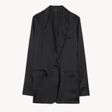 Nili Lotan - EVELINE SILK BLAZER