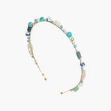 Jennifer Behr - Marietta Headband -- Ocean