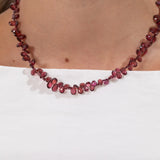 Jennifer Behr - Bernadette Necklace -- Garnet
