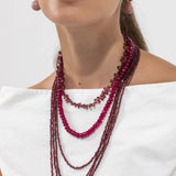 Jennifer Behr - Bernadette Necklace -- Garnet