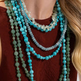 Jennifer Behr - Bernadette Necklace -- Green Amethyst