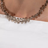 Jennifer Behr - Bernadette Necklace -- Smoky Quartz