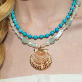 Jennifer Behr - Dhara Necklace -- Turquoise