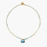 Jennifer Behr - Elba Necklace -- Aquamarine