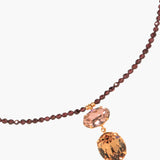 Jennifer Behr - Freya Necklace -- Garnet