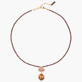 Jennifer Behr - Freya Necklace -- Garnet