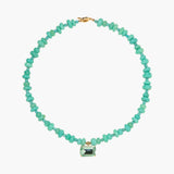 Jennifer Behr - Salerno Necklace -- Chrysoprase