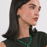 Jennifer Behr - Sidonie Necklace -- Malachite