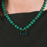 Jennifer Behr - Sidonie Necklace -- Malachite