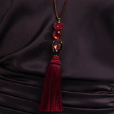 Jennifer Behr - Torin Tassel Necklace