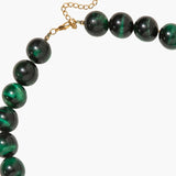 Jennifer Behr - Wanda Necklace -- Green Tigers Eye