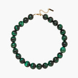 Jennifer Behr - Wanda Necklace -- Green Tigers Eye