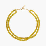Jennifer Behr - Veronica Necklace -- Lemon Quartz