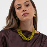 Jennifer Behr - Veronica Necklace -- Lemon Quartz