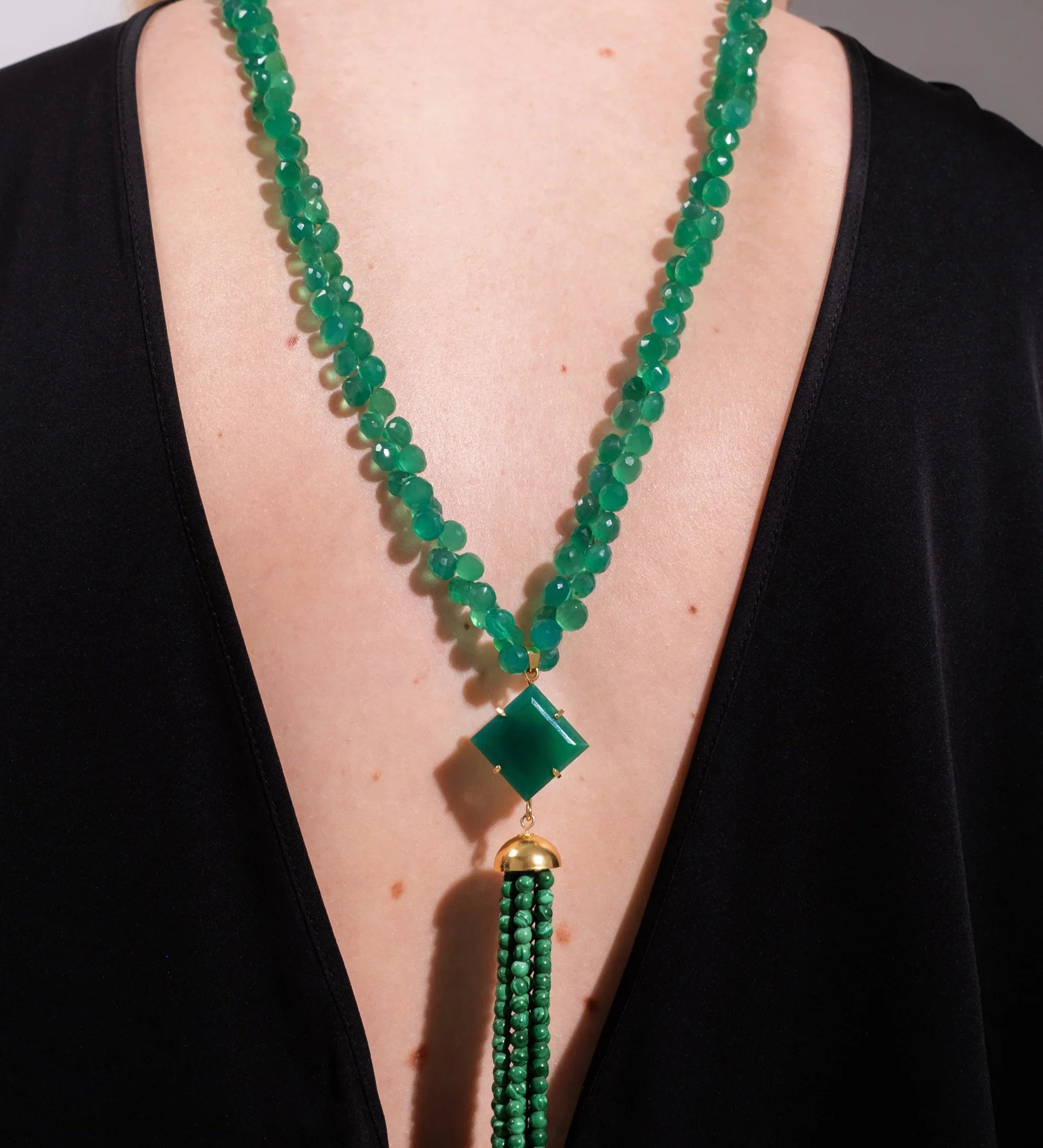 Jennifer Behr - Esmeralda Necklace
