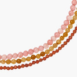 Jennifer Behr - Ersa Necklace set of 3 -- Pink Multi