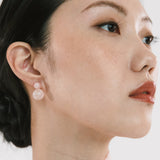 Jennifer Behr - Cara Earrings -- Rose Quartz