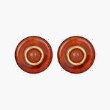 Jennifer Behr - Devon Earrings -- Carnelian