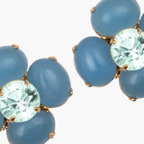 Jennifer Behr - Quinn Earrings -- Blue Chalcedony