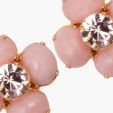 Jennifer Behr - Quinn Earrings -- Pink Opal