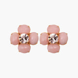 Jennifer Behr - Quinn Earrings -- Pink Opal