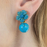 Jennifer Behr - Kaylene Earrings -- Turquoise