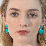 Jennifer Behr - Arely Earrings -- Turquoise
