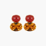 Jennifer Behr - Yvette Earrings -- Carnelian