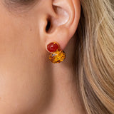 Jennifer Behr - Yvette Earrings -- Carnelian