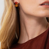 Jennifer Behr - Yvette Earrings -- Carnelian