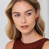 Jennifer Behr - Yvette Earrings -- Carnelian
