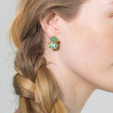 Jennifer Behr - Yvette Earrings -- Chalcedony
