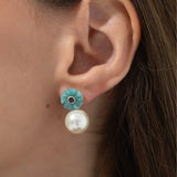 Jennifer Behr - Libby Earrings -- Amazonite
