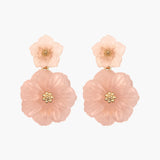 Jennifer Behr - Corinne Earrings -- Rose Quartz