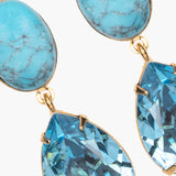 Jennifer Behr - Linette Earrings -- Turquoise