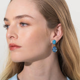 Jennifer Behr - Linette Earrings -- Turquoise