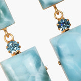 Jennifer Behr - Joliel Earrings -- Larimar