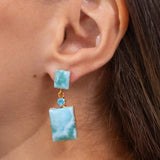 Jennifer Behr - Joliel Earrings -- Larimar
