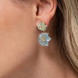 Jennifer Behr - Hattie Earrings -- Chalcedony