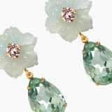 Jennifer Behr - Juna Earrings -- Aquamarine