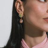 Jennifer Behr - Juna Earrings -- Lemon Quartz