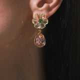 Jennifer Behr - Juna Earrings -- Lemon Quartz