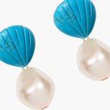 Jennifer Behr - Nori Earrings -- Turquoise