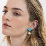 Jennifer Behr - Nori Earrings -- Turquoise