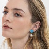 Jennifer Behr - Nori Earrings -- Turquoise