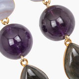 Jennifer Behr - Natalia Earrings -- Amethyst