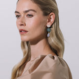 Jennifer Behr - Natalia Earrings -- Aquamarine