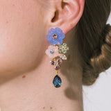 Jennifer Behr - Palmina Earrings -- Garden