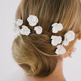 Jennifer Behr - Cameryn Bobby Pin Set -- Cream